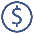 Solar project builder money icon